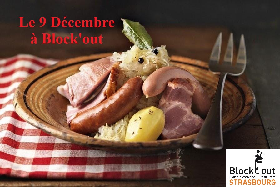 Soirée Choucroute le 9 Décembre